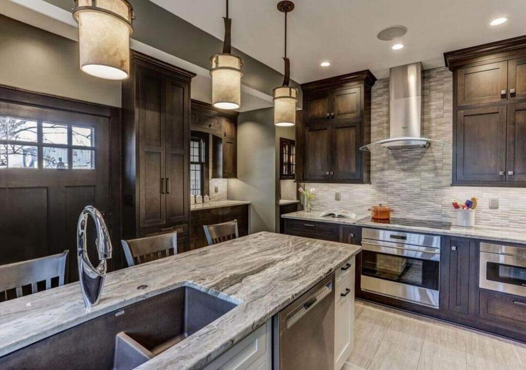 Top Kitchen Countertops Equipped with Different Materials | Modern Kitchen Furniture Designer